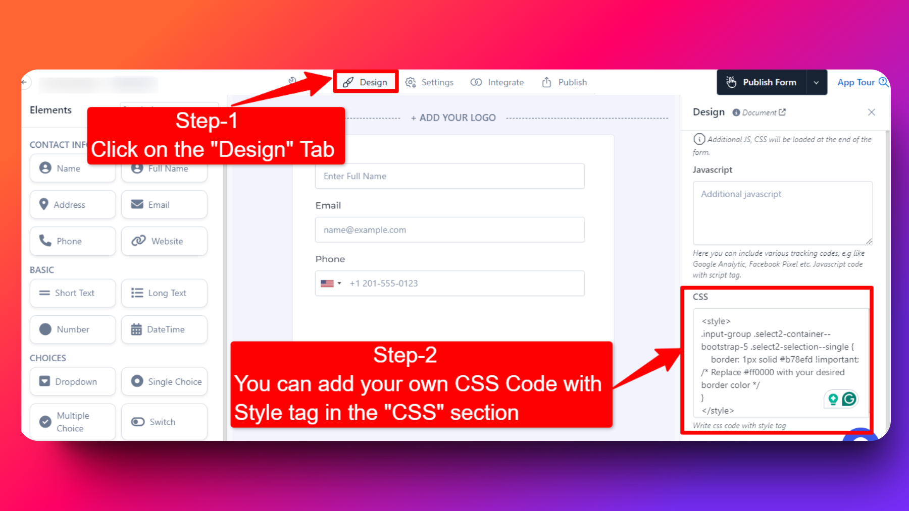 Custom Css