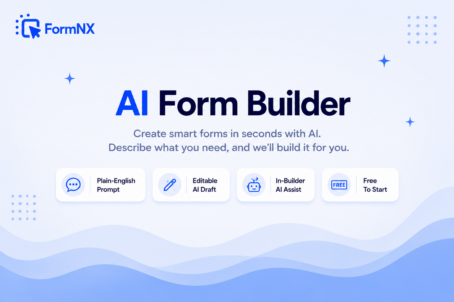 FormNX AI form builder