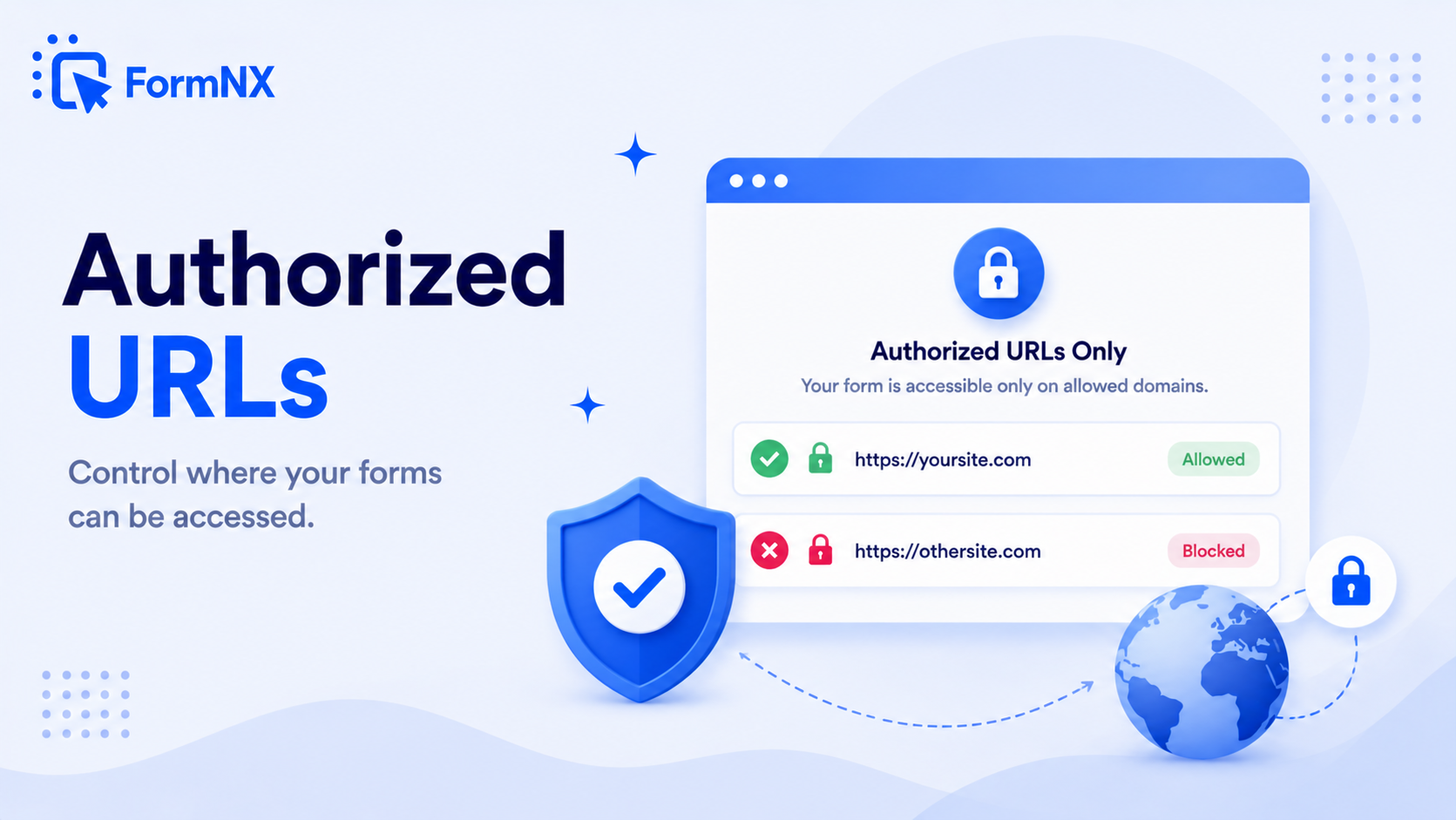 Authorized URLs - FormNX
