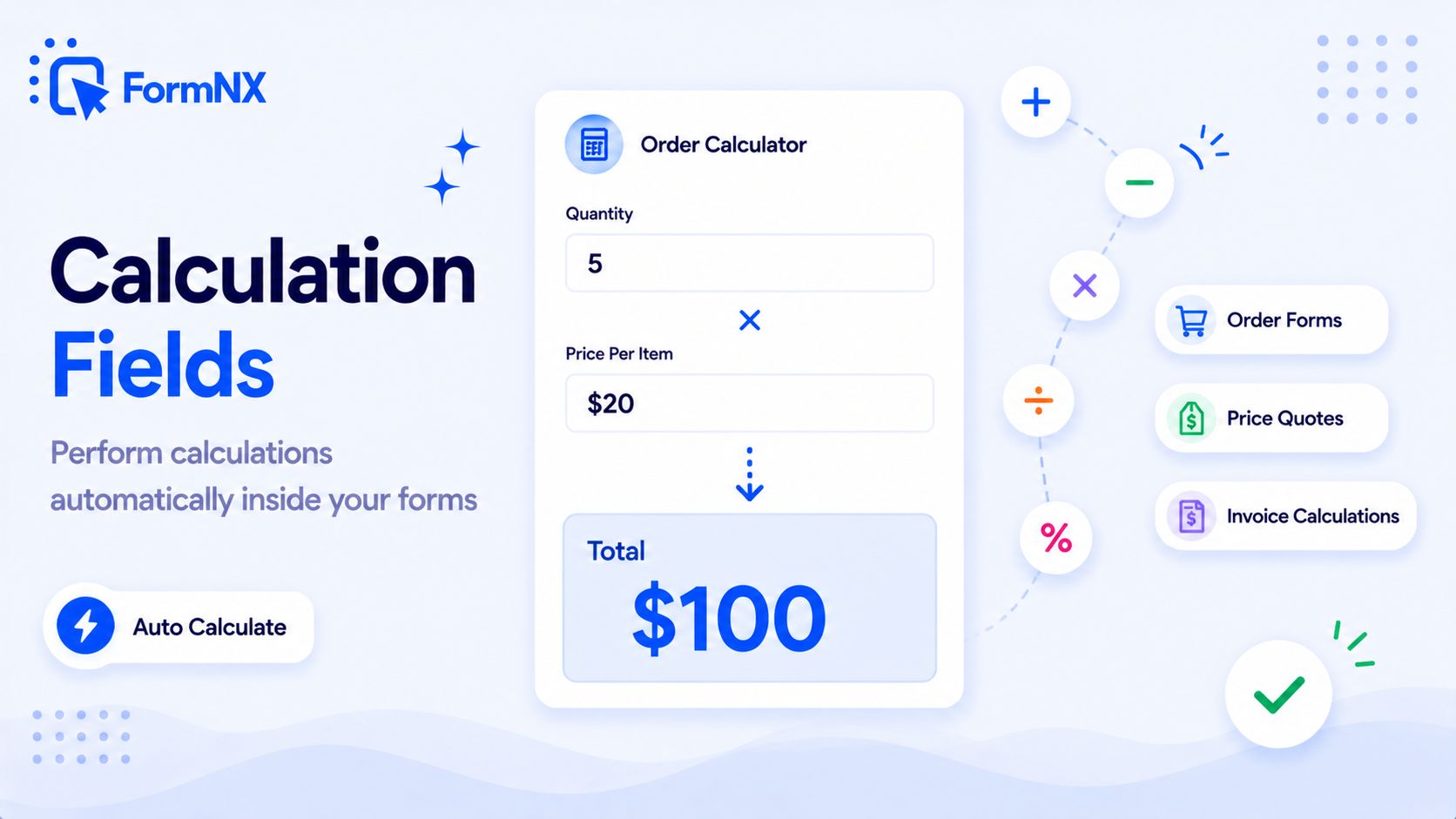 Calculation Form Builder - FormNX