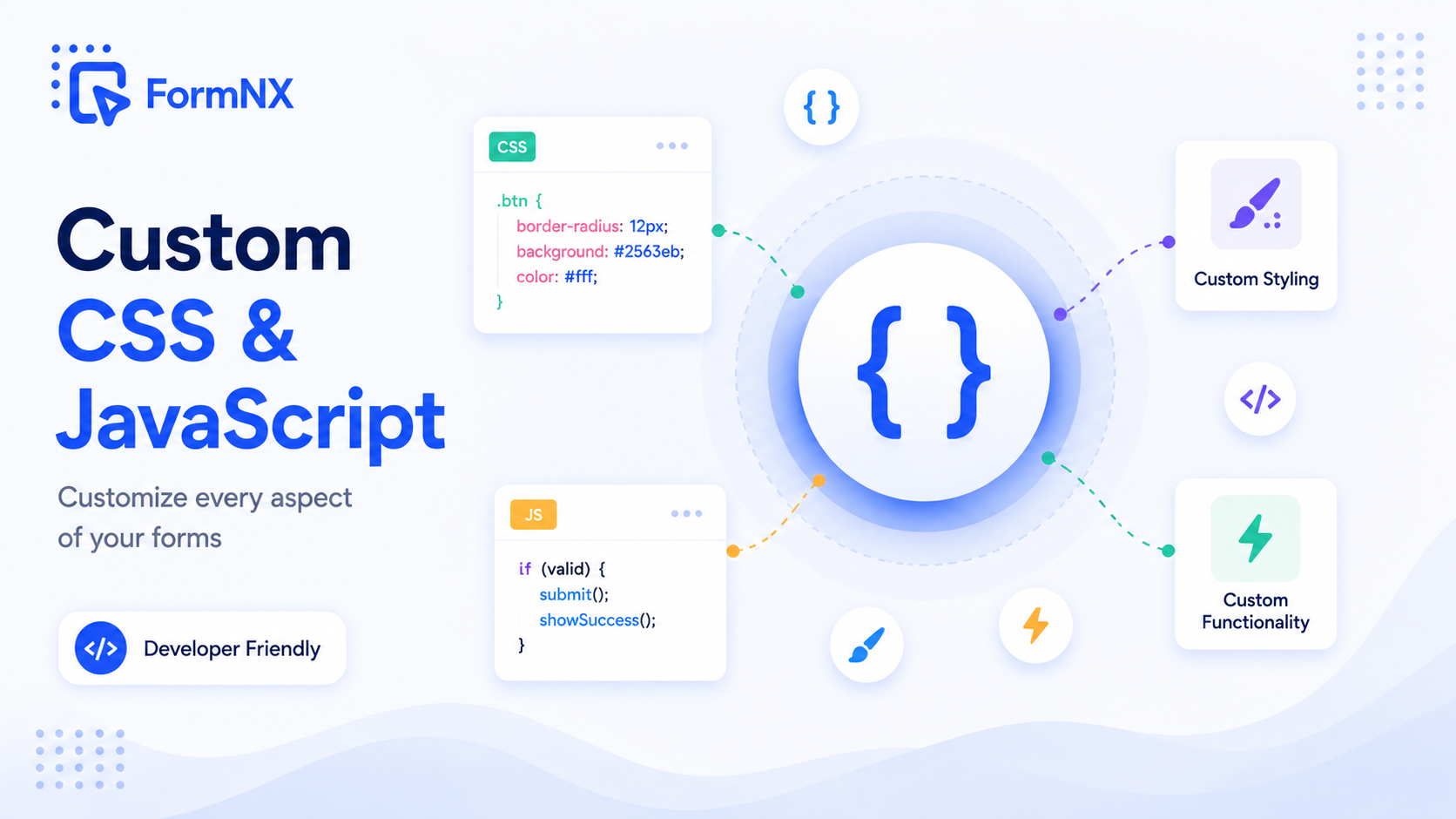 Custom CSS & JavaScript - FormNX