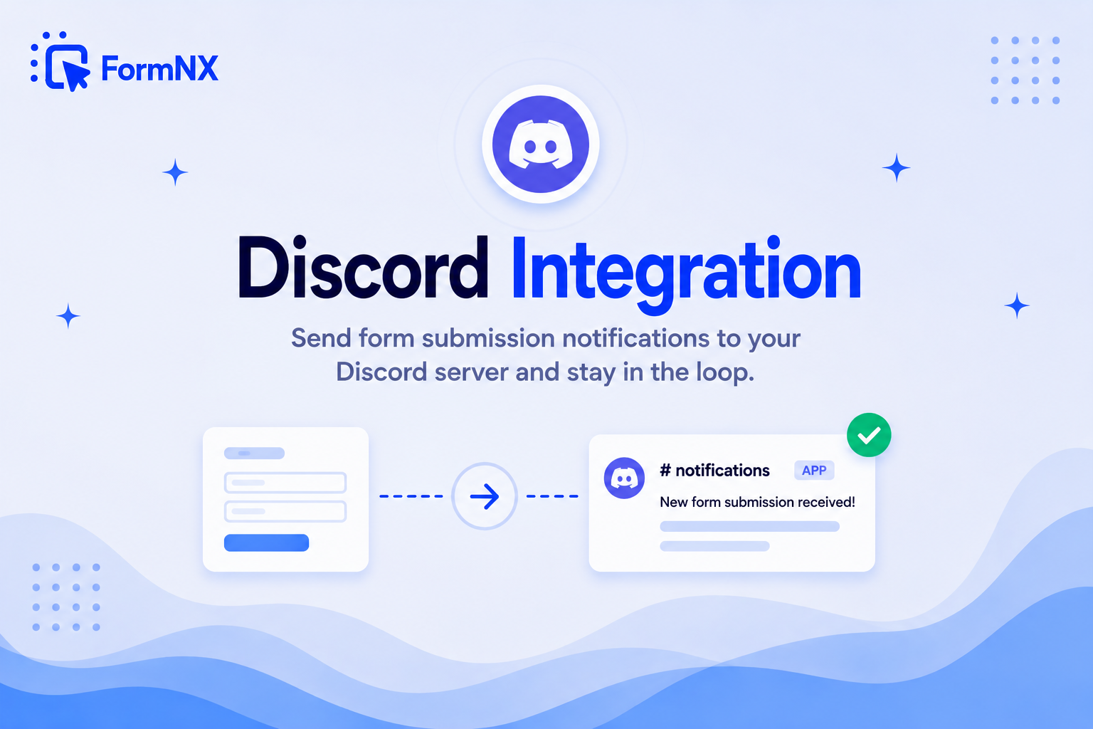Send form submissions to Discord with FormNX