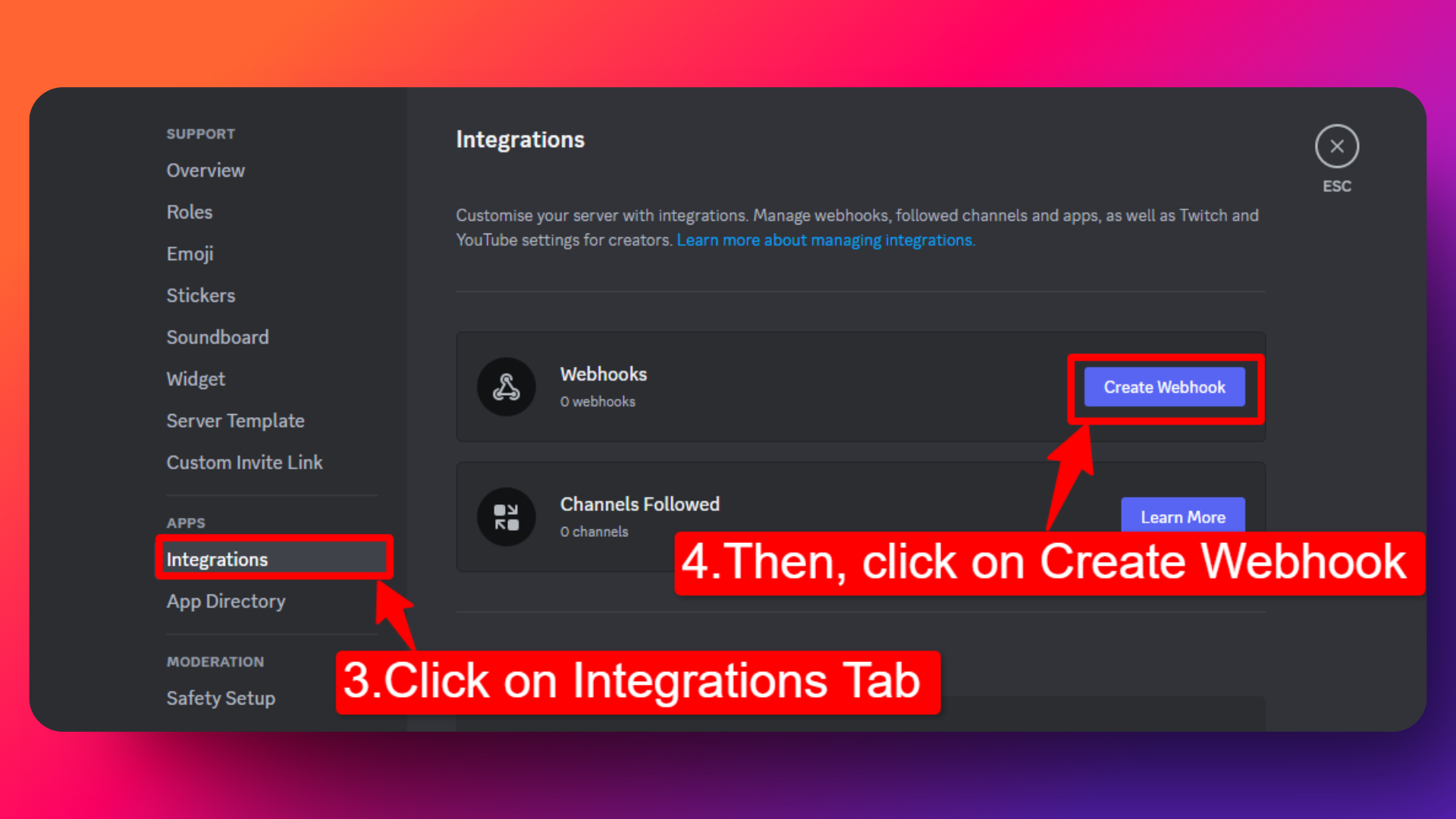 Discord integration