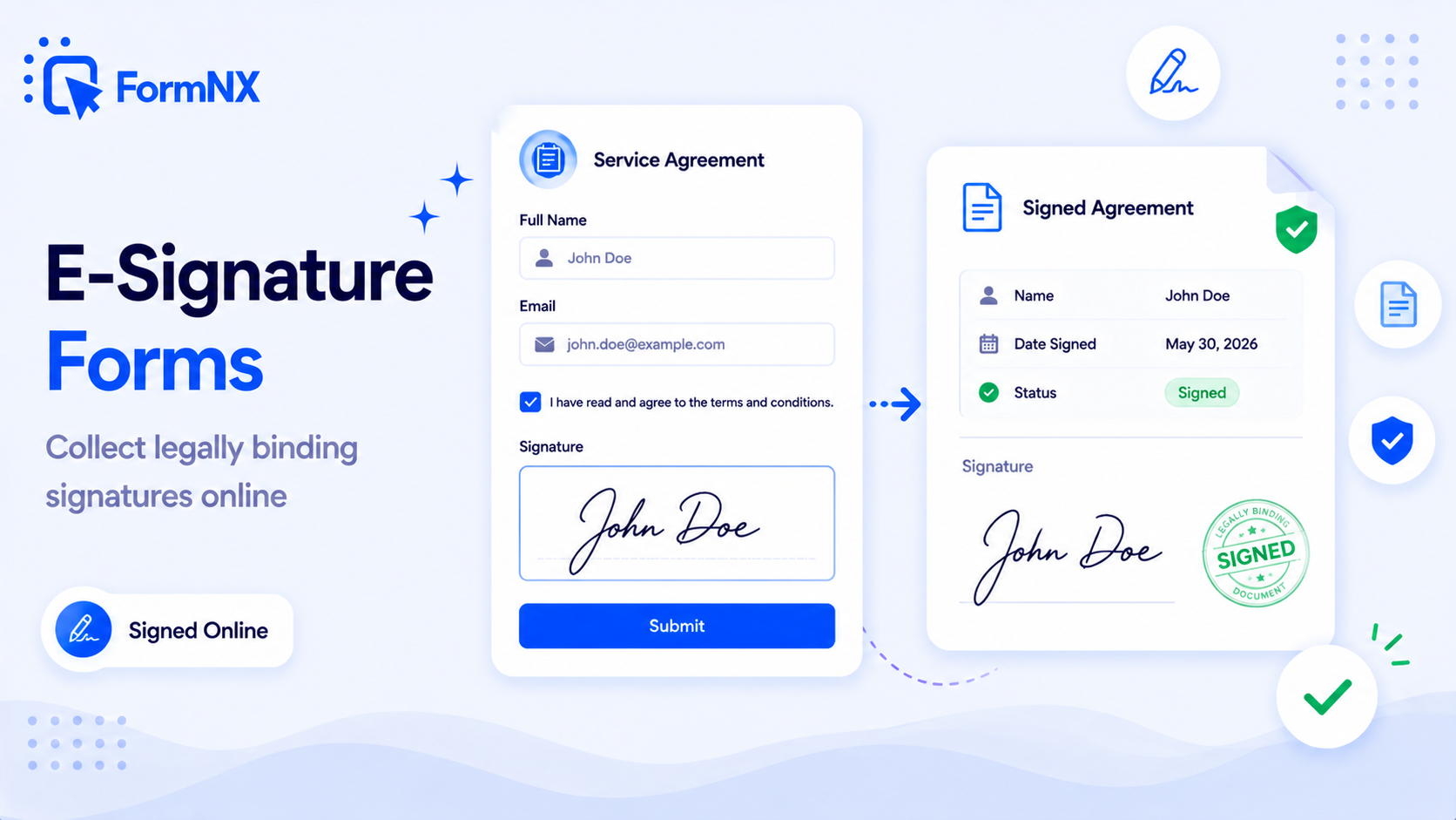 E-Signature Forms - FormNX