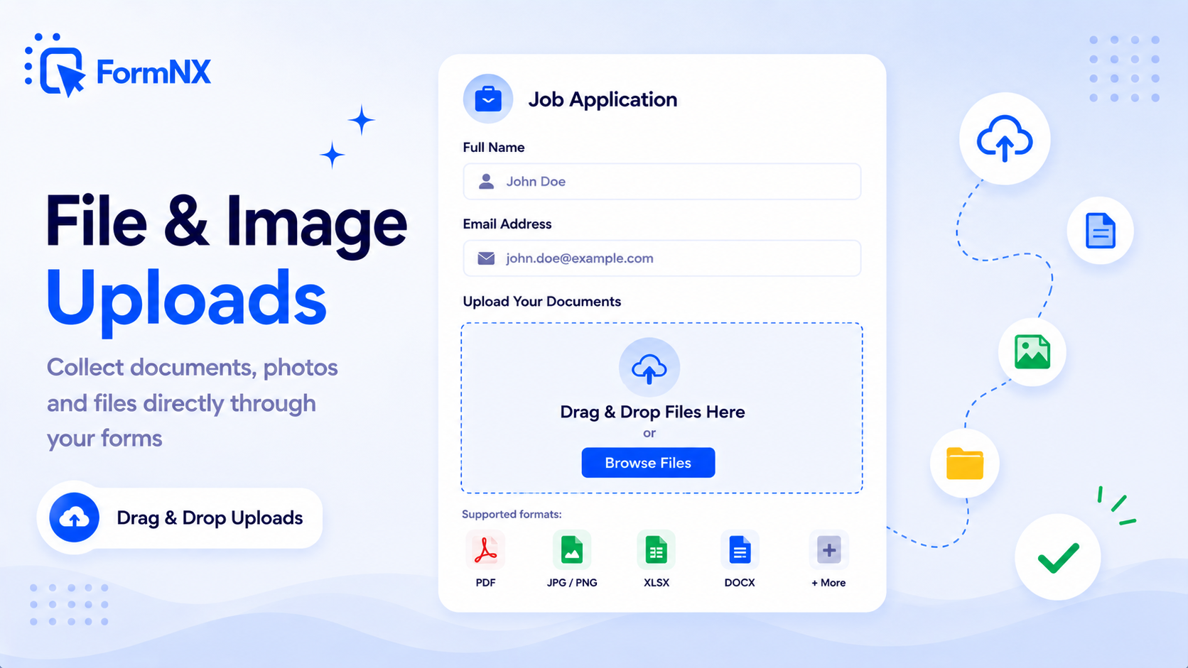 File & Image Uploads - FormNX