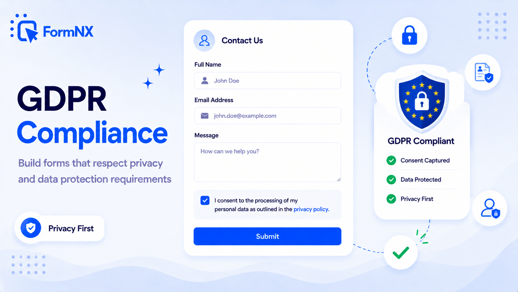 GDPR Compliance - FormNX