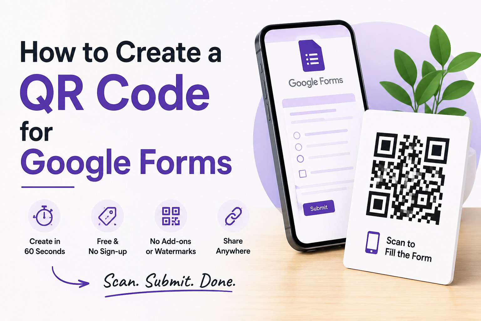 QR code for Google Forms