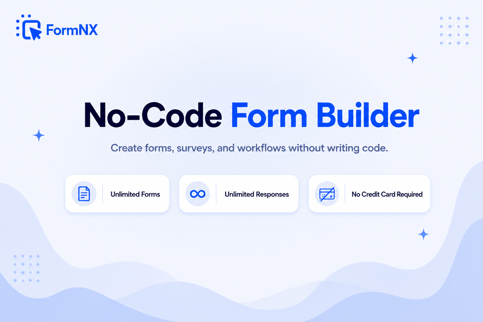 FormNX no-code form builder