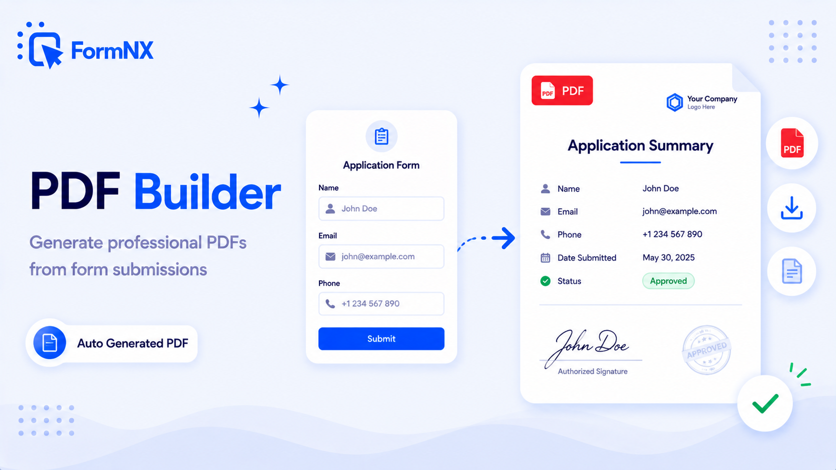 PDF Builder - FormNX