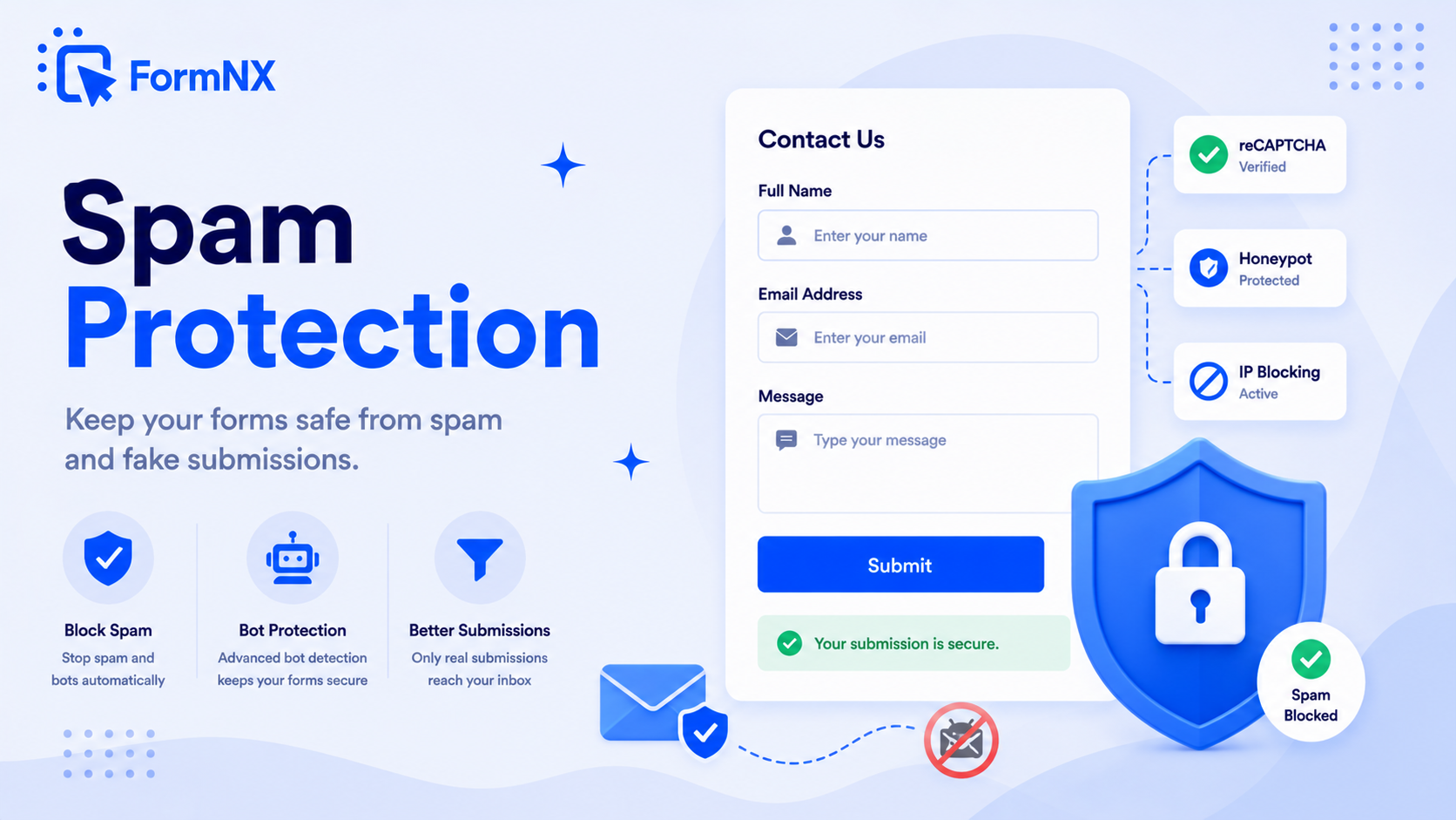 Spam Protection - FormNX