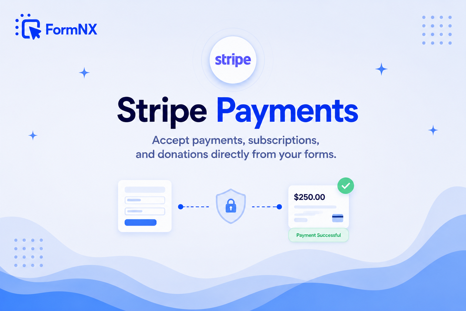 FormNX Stripe payment form integration