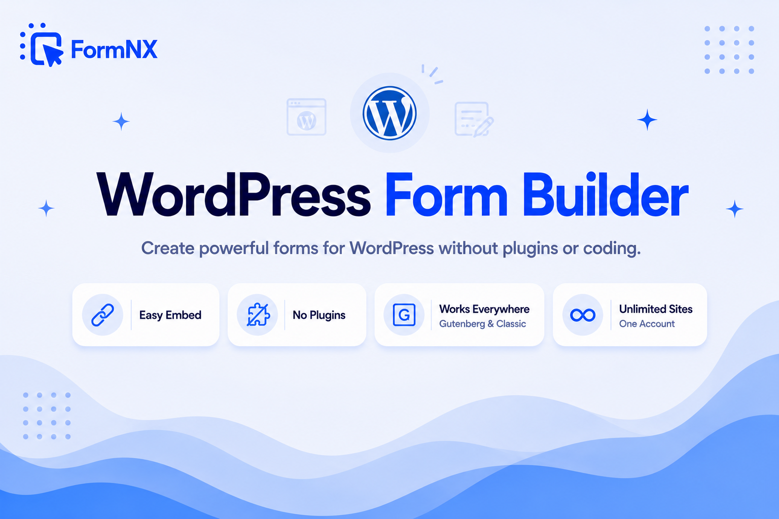 FormNX WordPress form builder